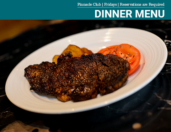 dinner menu sm