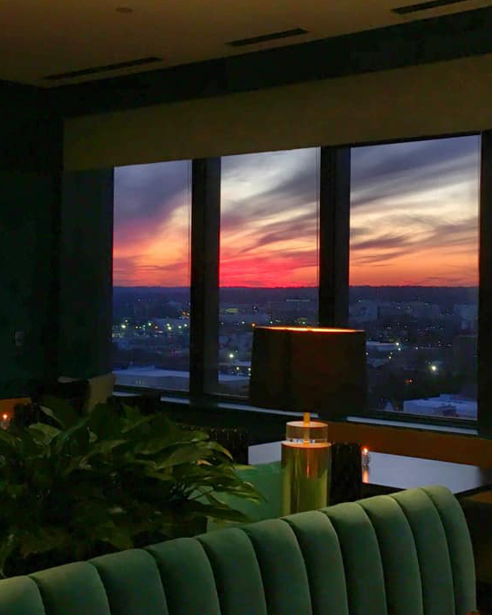 Sunset view from The Pinnacle Club